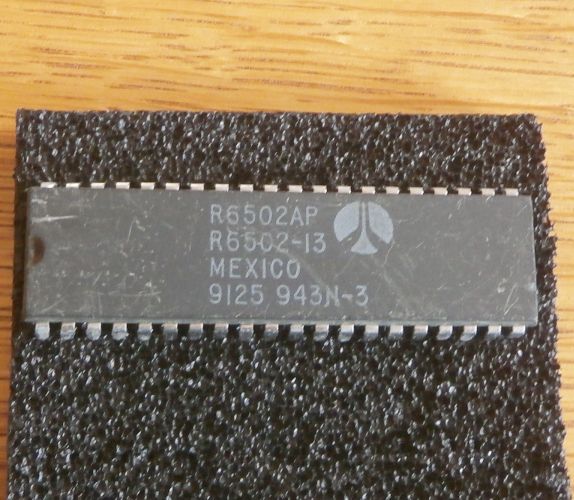 6502 ( R 6502 AP , Rockwell, CPU )